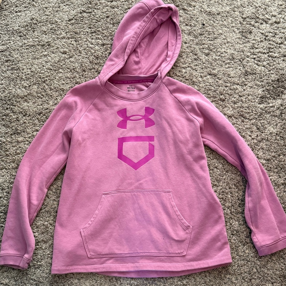 Under Armour Pink Kids Hoodie